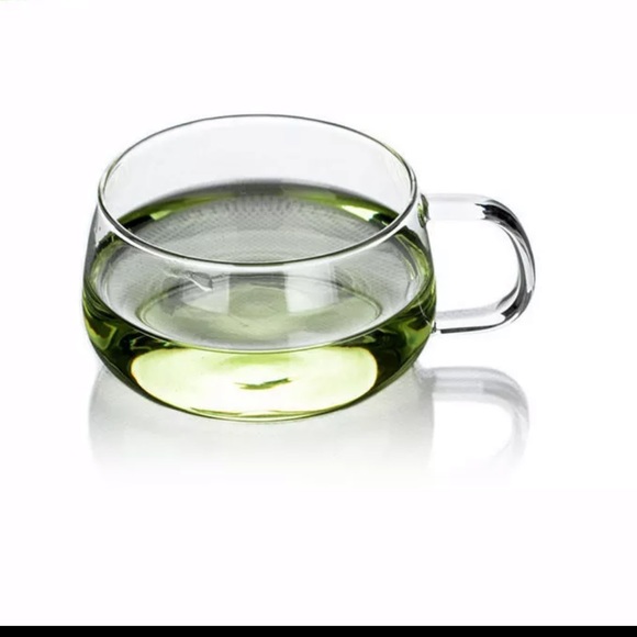 6 PCS Clear glass tea cups - Picture 2 of 6